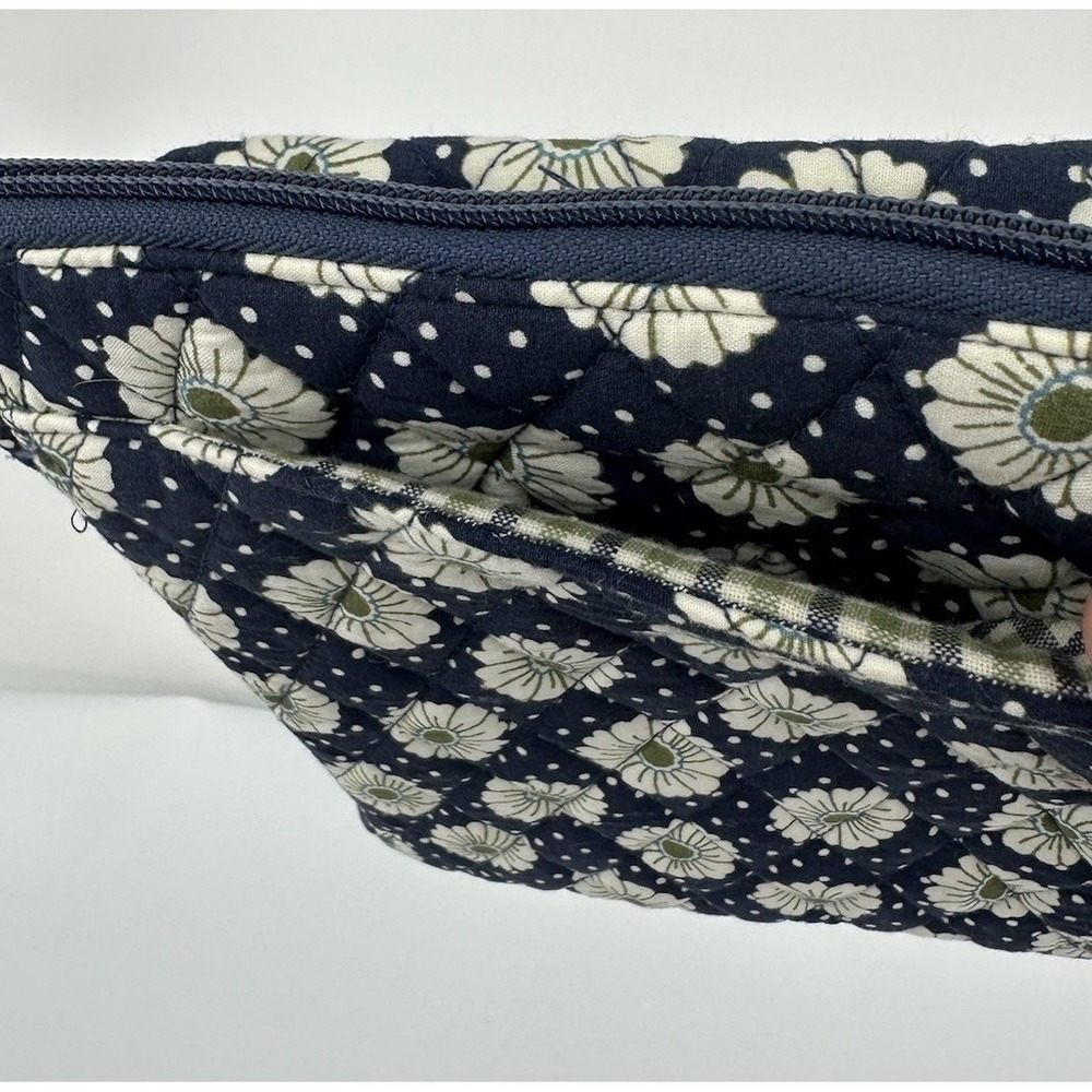 Bella Taylor Mini Crossbody Bag Purse Blue Daisy Cotton ID Card Adjustable Strap - Picture 6 of 16
